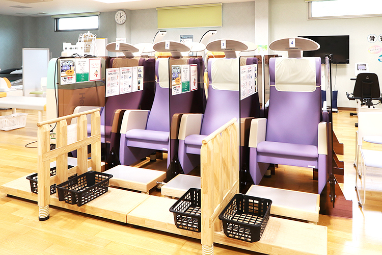 平山整形外科医院 玉名市 医療用の電位治療器は8台設置