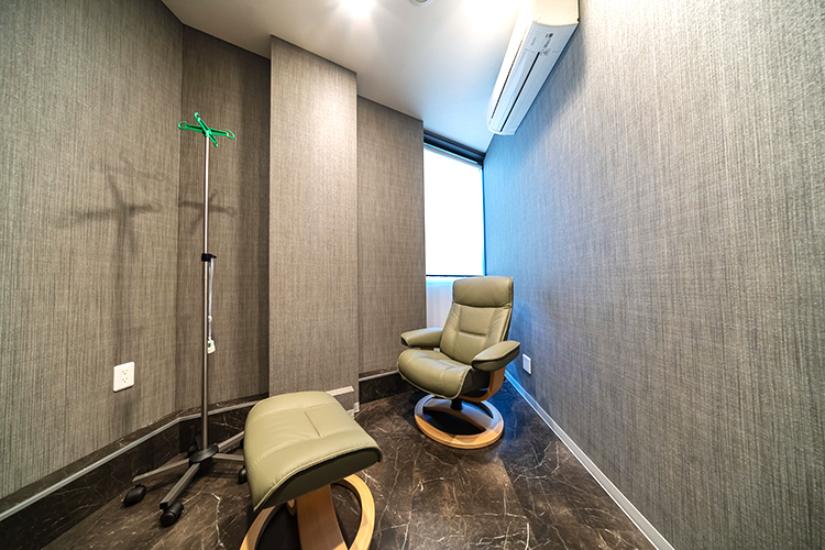 下北沢メディカル 内科・消化器内視鏡クリニック 世田谷区 プライバシーにも配慮した、検査後のリカバリールーム