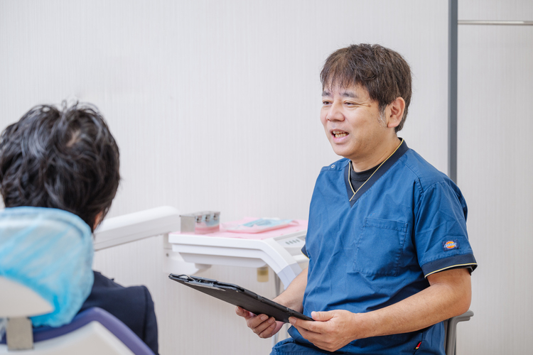 松山デンタルクリニック 松山市 痛みや悩みを相談された際は、できる限り応えられるよう尽力