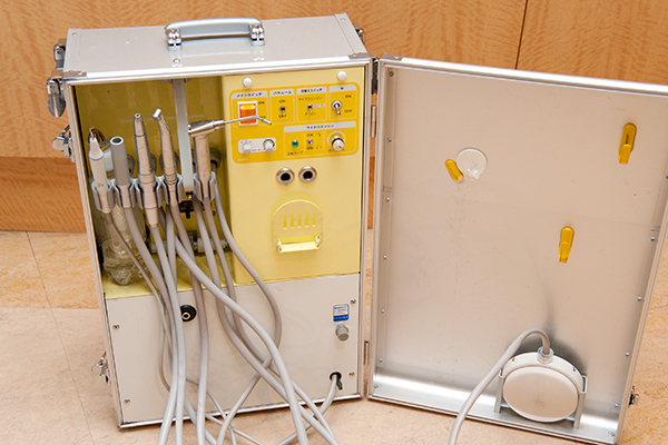 愛宕デンタルオフィス 港区 訪問診療に欠かせない各種アイテム