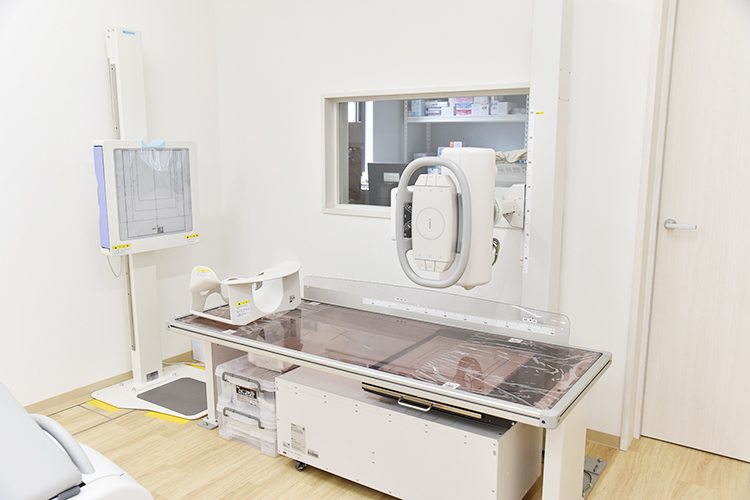 ナビゲーションCLINICレイクタウン 越谷市 放射線科での経験から精度の高い診断のためレントゲン・CT完備