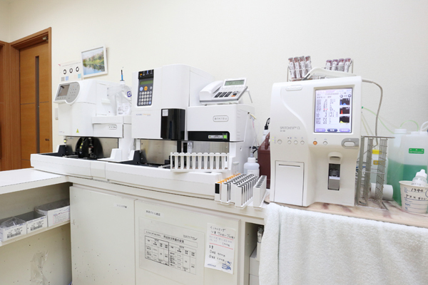 羽賀糖尿病・甲状腺内科 愛西市 豊富な検査機器で体を詳しく診てもらえる