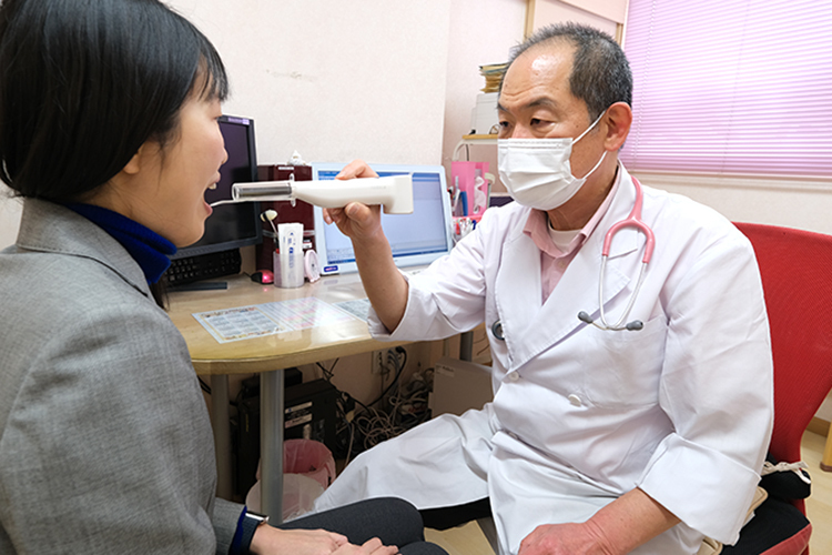 サンタハウスこどもクリニック 品川区 AI搭載のインフルエンザ検査機器を新たに導入