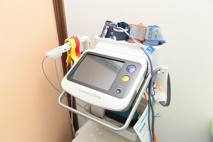 にしぼう内科クリニック 吹田市 ABI検査を導入し、納得のいく検査体制を心がける