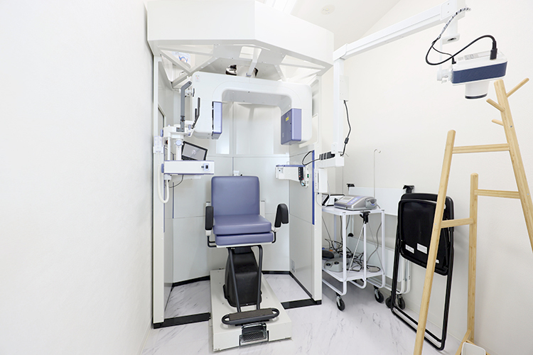 ふたまたがわ歯科口腔外科 横浜市旭区 精密に検査を行い、診断へと役立てている歯科用CT