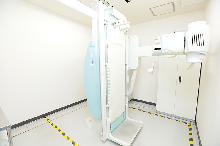 大谷クリニック 大阪市西区 ビル2階はエックス線検査専用フロア