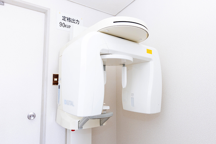 近藤歯科医院 久留米市 身体への負担軽減にもこだわった検査設備を完備