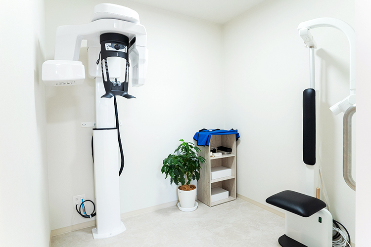 いのうえ歯科医院 鹿児島市 エックス線撮影装置もあり、各種検査も可能