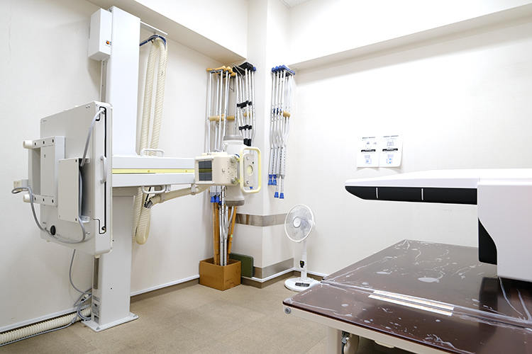浜橋整形外科医院 横浜市旭区 検査機器も充実。検査結果をもとに治療方針を決める