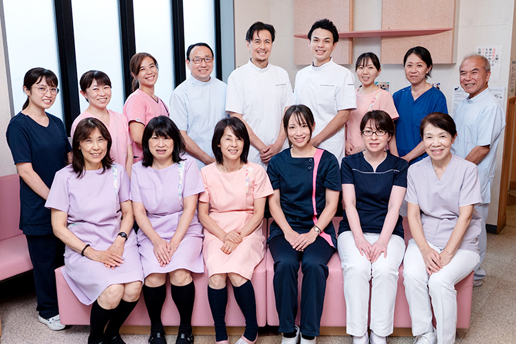 山口医院 大田区 長く務めるスタッフが多く、患者とのコミュニケーションも活発