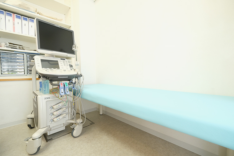 用賀砧公園はるかぜ呼吸器・内科クリニック 世田谷区 各種検査機器を導入し、精密な診断に努めている