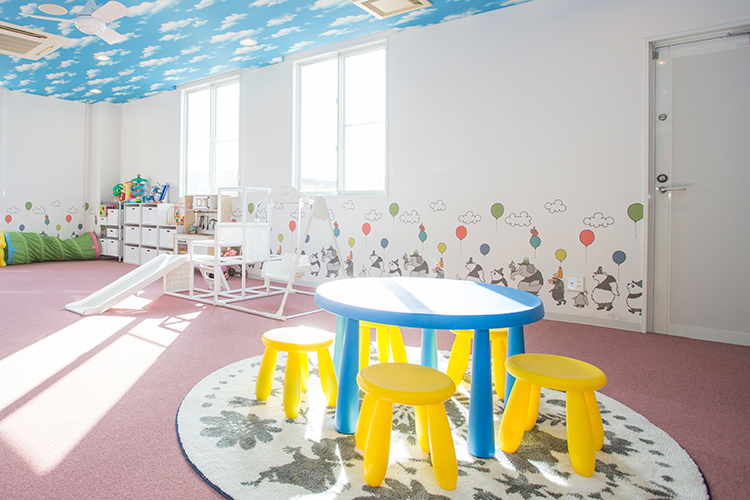 あいレディースクリニック 岐阜市 キッズスペースも完備