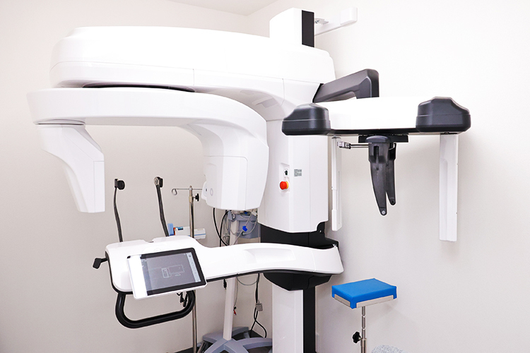 まつのき歯科古河駅前クリニック 古河市 性能にこだわったという先進の歯科用CT