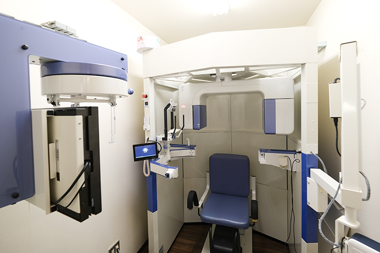 かわしまデンタルクリニック 千葉市花見川区 歯科用CTを用いて緻密な治療計画を立てる