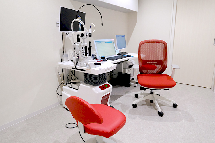 つるたクリニック眼科・泌尿器科 名古屋市北区 眼科では子ども向けの弱視訓練にも力を入れる