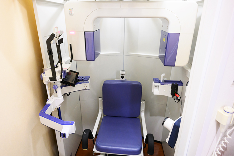 みょうでんfamily歯科 市川市 歯科用CTなどの設備も整え、口腔内を精密に把握する