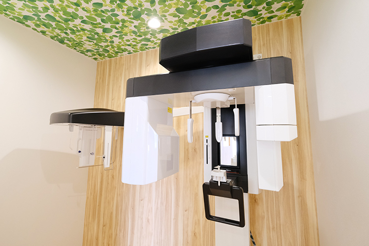 印西 森のはいしゃさん 印西市 新型の歯科用CTを備える。高い精度を追求した診断に注力
