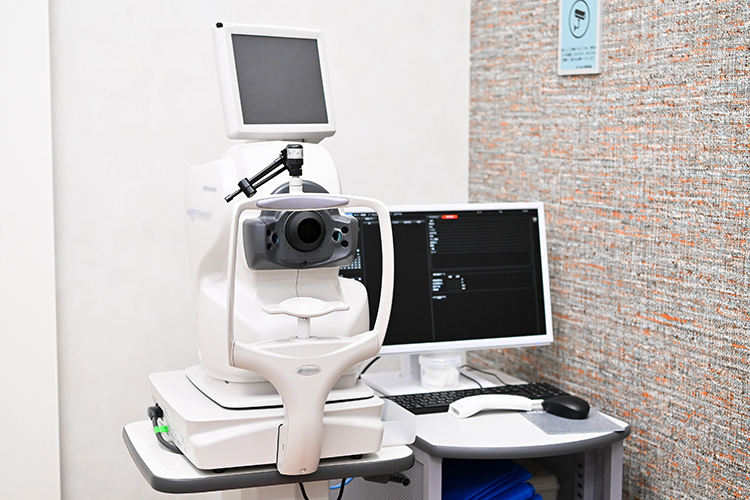 ゆりがおか眼科 川崎市麻生区 適切な診断ができるよう、検査機器も充実している