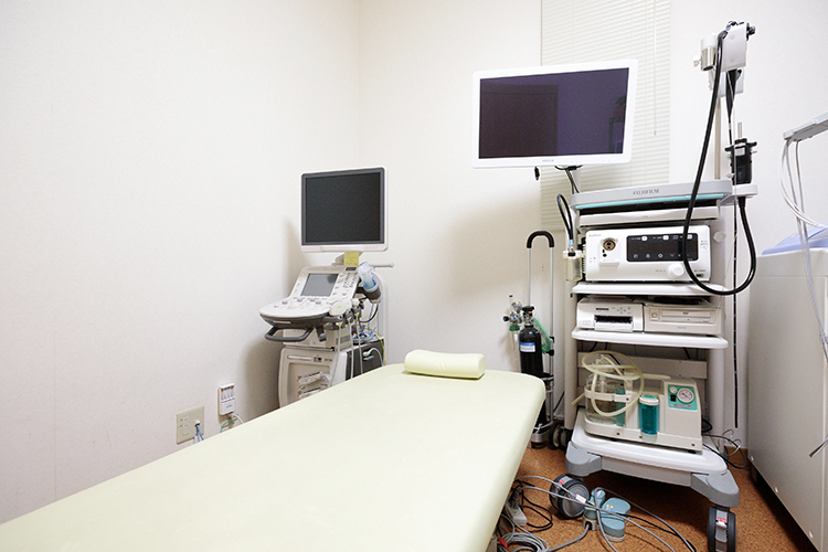 湘南山手つちだクリニック 横須賀市 幅広い検査にも対応している