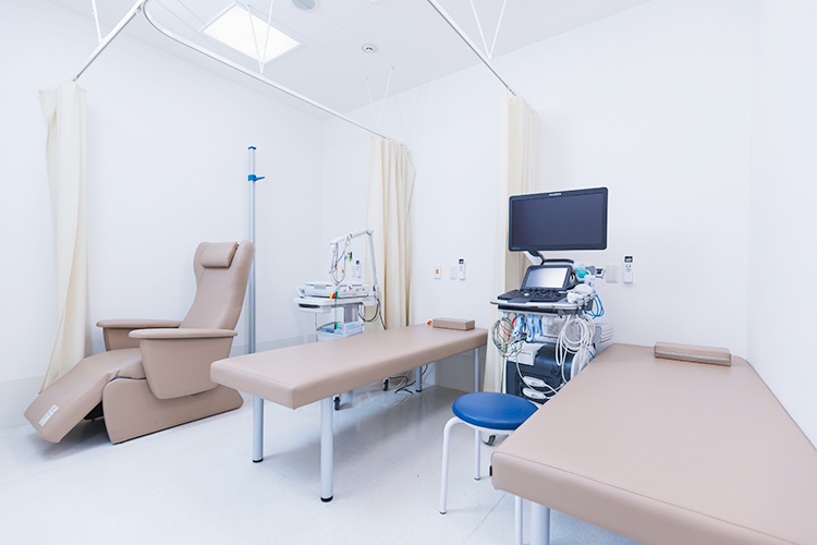 T-松岡救急クリニック 神田 千代田区 清潔な院内で治療を受けることができる