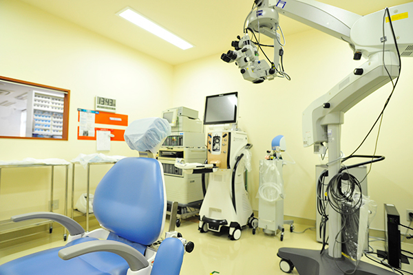 サトウ眼科 西宮市 白内障手術などを行う手術室