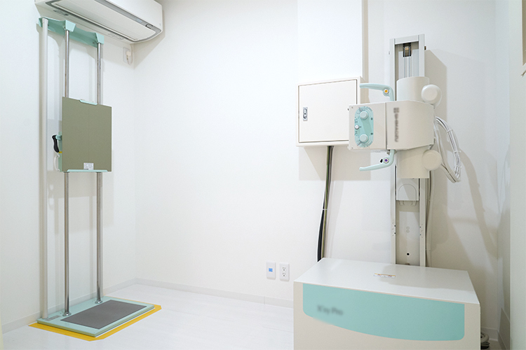 いけぞの内科クリニック 福岡市中央区 レントゲンをはじめ、内視鏡など各種検査機器も完備