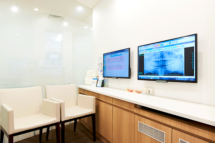 あいあーる歯科目黒駅医院 品川区 患者一人ひとりに合った治療を提案するカウンセリングルーム