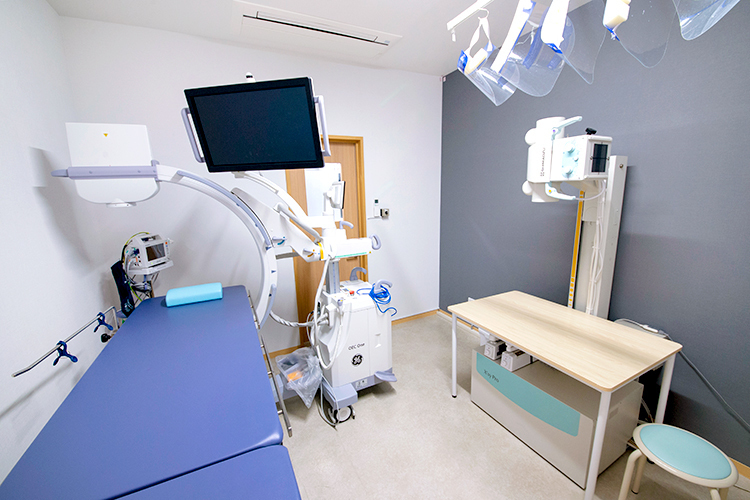 うのさわクリニック 流山市 血管造影装置も完備