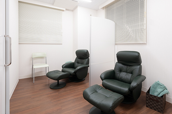 中村橋眼科医院 練馬区 リカバリールームを用意するなど、患者への配慮が感じられる