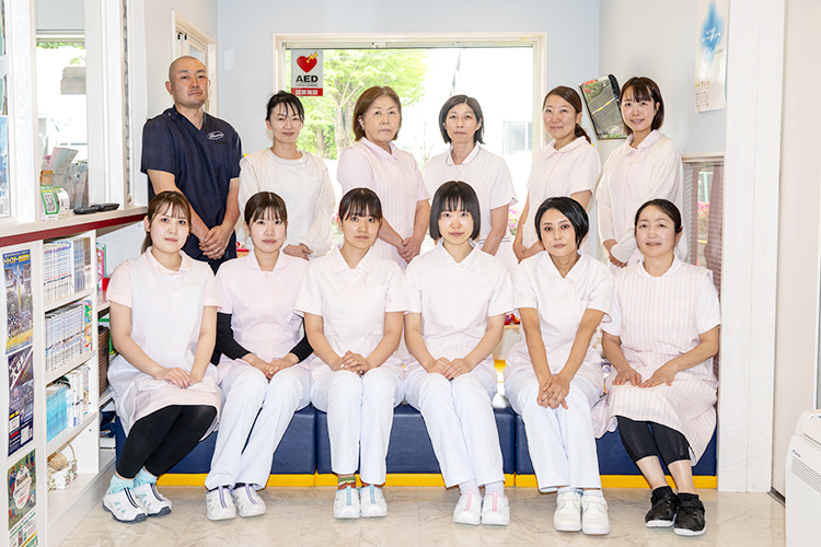 渡辺歯科医院 柏市 スタッフも患者に寄り添うことを心がけて対応をしている