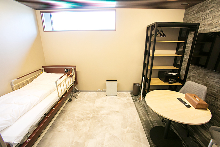 ILC国際腰痛クリニック大阪 大阪市淀川区 プライバシーにも配慮した治療後のリカバリールーム
