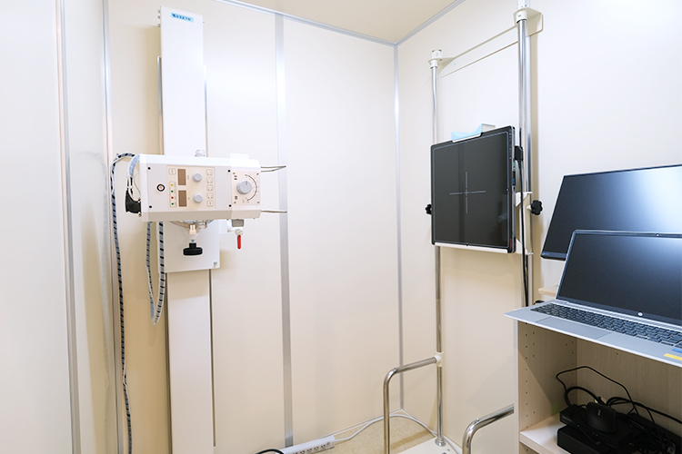 Chainon clinique 目黒区 各種検査機器を導入し、精密な診断に努める