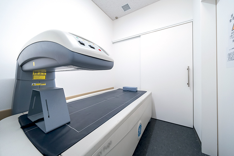 イノルト整形外科　藤沢院　痛みと骨粗鬆症クリニック 藤沢市 骨密度測定装置など、各種設備が充実する