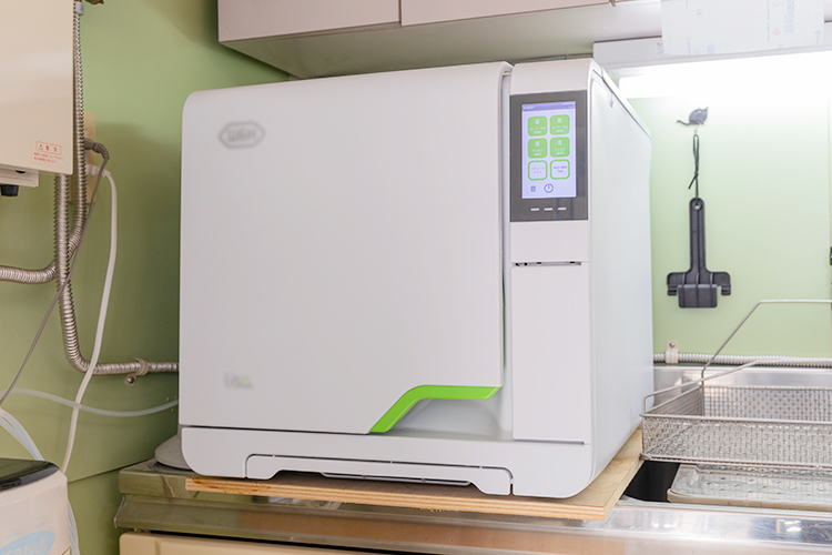 いわた歯科クリニック 坂出市 院内感染に気を配り、滅菌・消毒を徹底して行う