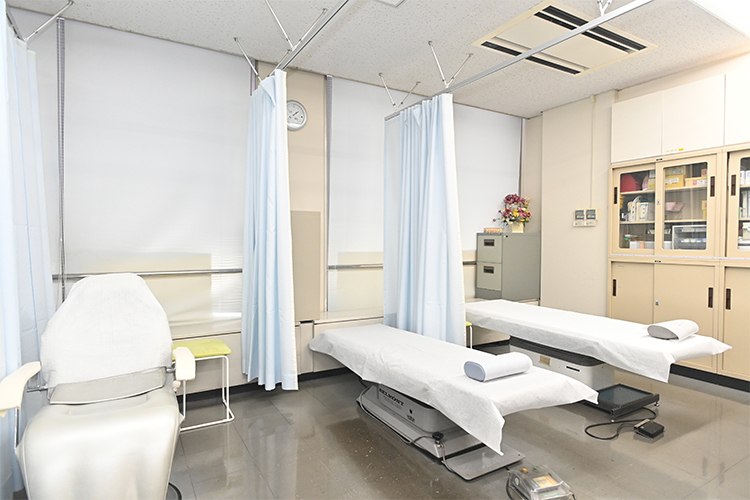 冨士森形成外科医院 京都市下京区 手術後にゆったりと休むことが出来る、リカバリースペース