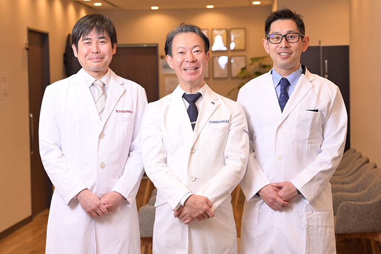世田谷リウマチ膠原病クリニック　新宿本院 渋谷区 吉田先生とともに治療にあたる、勝山直興先生と田邉谷徹也先生