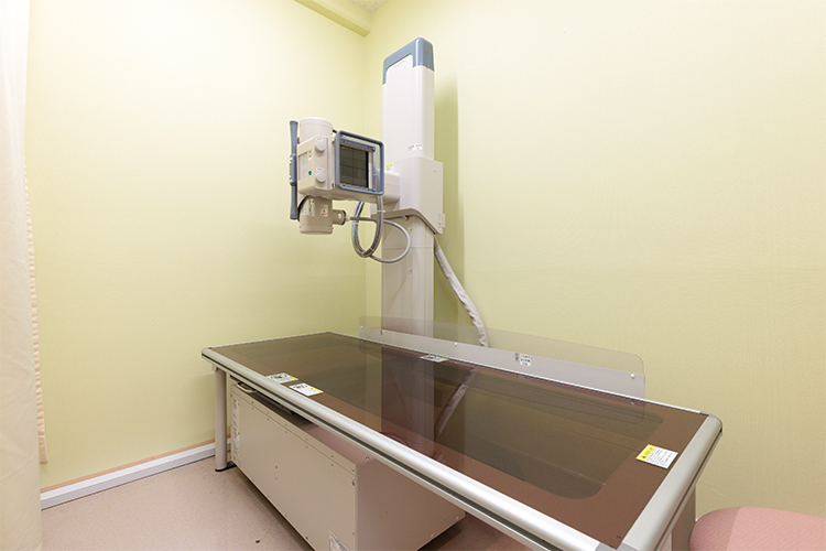 ふちのべ内科クリニック 相模原市中央区 レントゲンも完備しており、さまざまな検査が可能