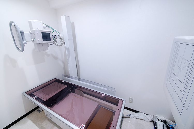 宮田胃腸内科皮膚科クリニック 新宿区 エックス線検査室