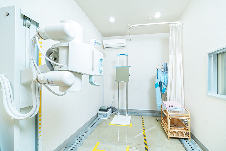 しん陽東クリニック 宇都宮市 レントゲンをはじめ、各種検査機器が充実している