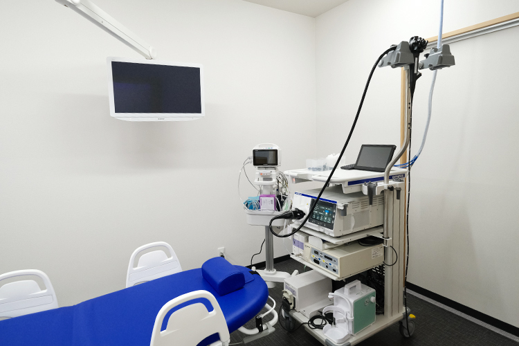 大阪住吉うえしま内科・消化器クリニック 大阪市住吉区 内視鏡検査をはじめ先端の検査機器を完備している