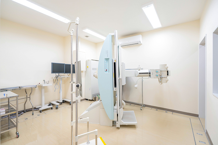 くろみつクリニック 今治市 検査機器を各種導入し、精密な検査や診断に努めている