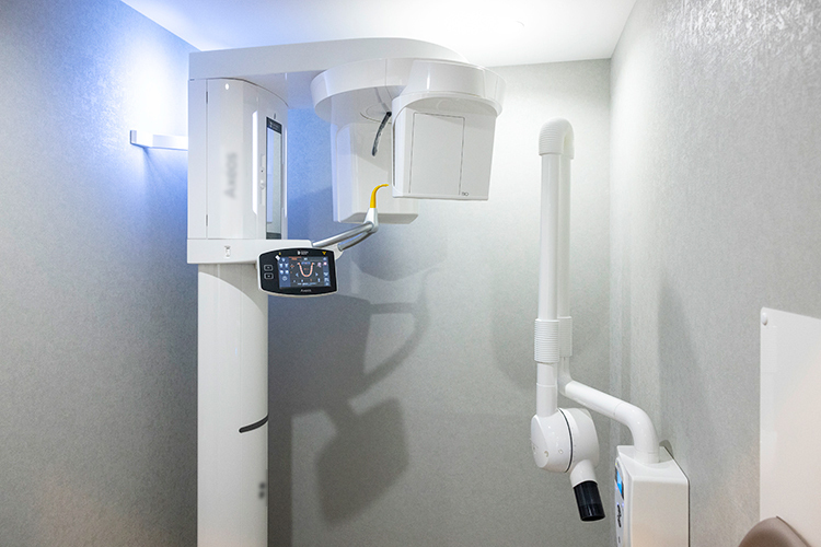 恵比寿あごと歯のクリニック 渋谷区 検査機器を各種導入し、精密な検査や診断に努めている