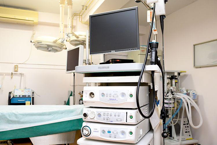 井上外科内科医院 世田谷区 先進の検査設備を導入し、内視鏡検査に対応している