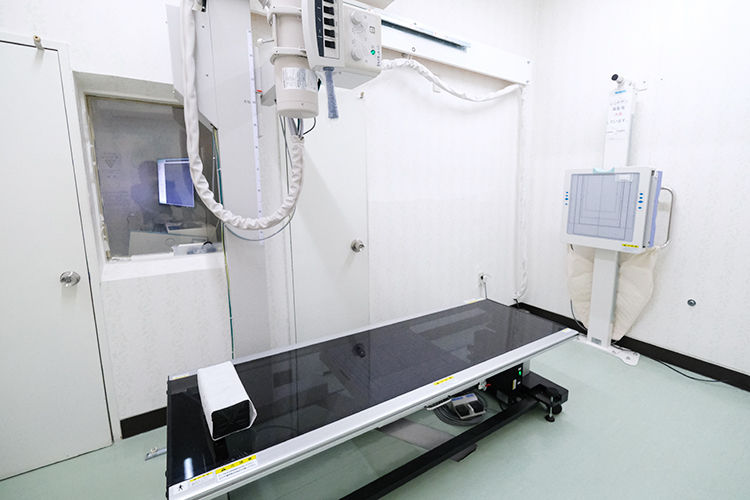 大槻医院大伴診療所 富田林市 放射線技師が月に数日在籍し、より質の高い検査が可能