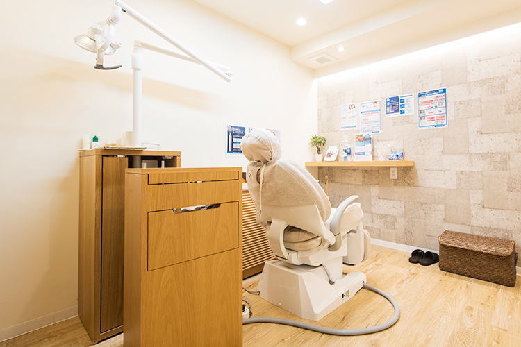 安佐祇園デンタルクリニック 広島市安佐南区 ホワイトニング専用ルームを設けている