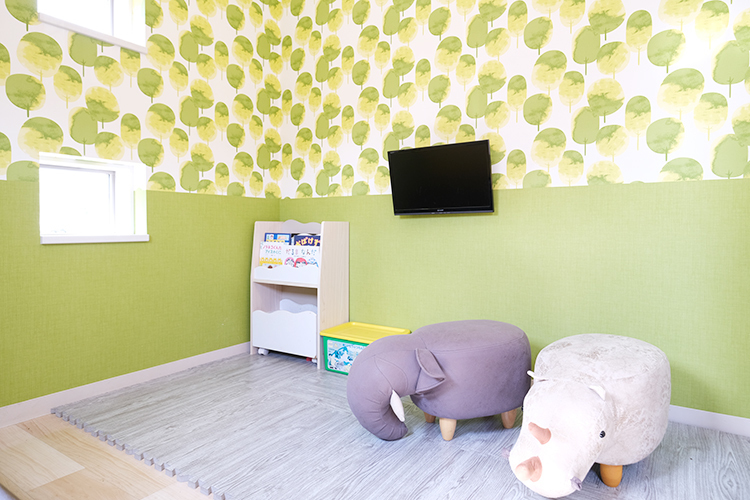 上尾こいけ眼科 上尾市 子どもがリラックスして過ごせる空間づくりにも注力