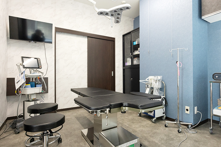 川崎かかりつけクリニック 川崎市川崎区 各種機器を導入し、患者のニーズに応える