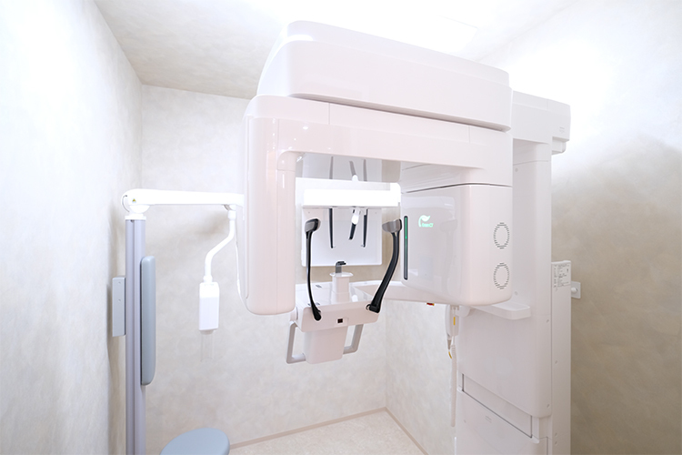 ときわ台デンタルクリニック 板橋区 歯や顎の状態を立体的に把握する歯科用CTを使用し、診療を行う