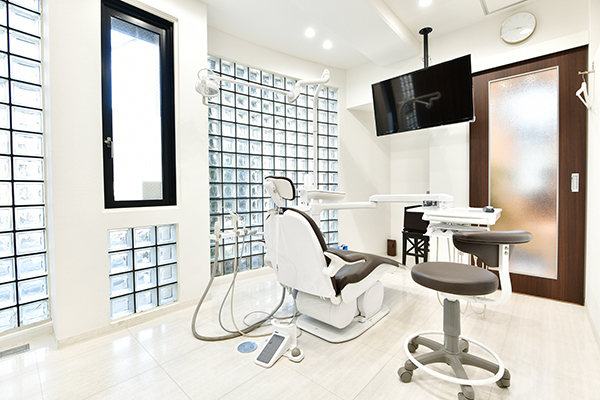 ふちのべ歯科クリニック 相模原市中央区 個室でゆったり診療を受けることができる