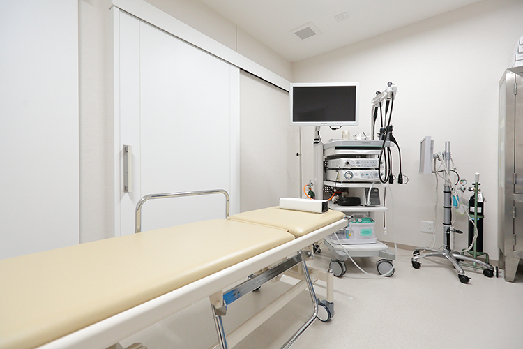吉野医院 さいたま市浦和区 内視鏡検査では、苦痛を減らす細心の工夫が行われている